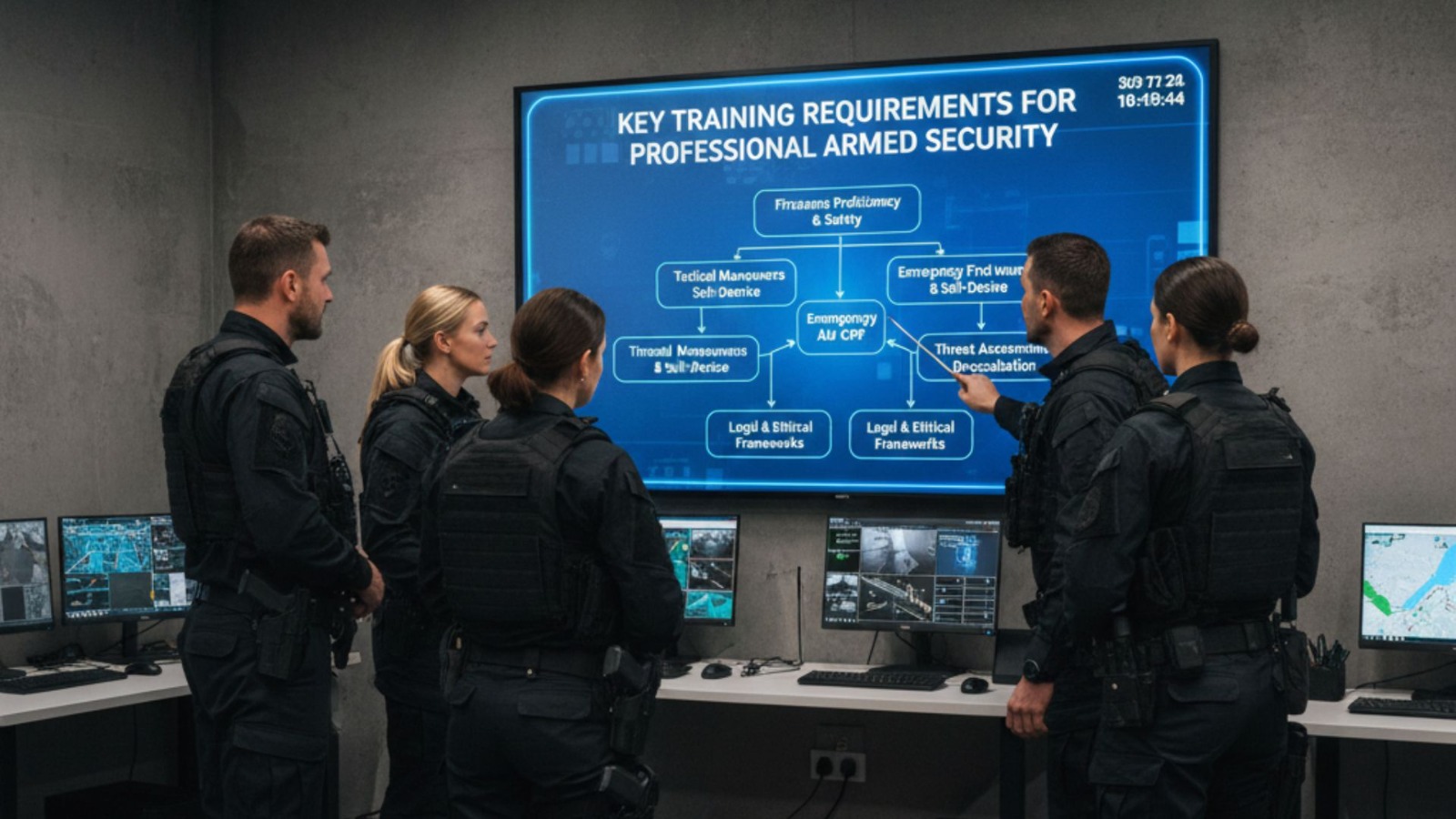 Key Training Requirements for Professional Armed Security